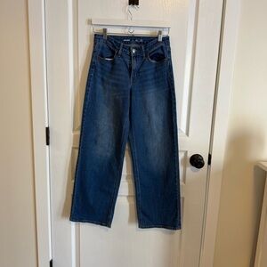 Old Navy Women's Blue Flare Jeans